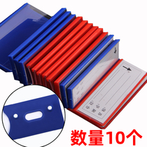 10 warehouse ID cards Strong magnetic label Plate Shelf MATERIAL MATERIAL CARD STOREROOM WAREHOUSING CLASSIFICATION CARD