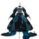 Meow shop Black Deacon Charle Green Witch Cosplay Cosplay Costume Boss Girls Game Cosmet Cosmet Full Set