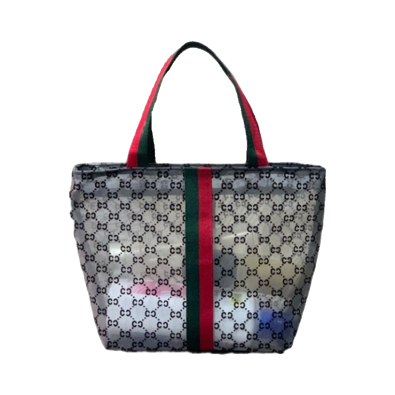 Mesh toiletry bag, swimming bag, work bag