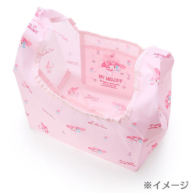 Japanese cartoon storage bag portable folding hand shopping bag lunch box bag waterproof storage bag travel handbag