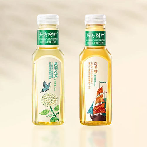 农夫山泉东方树叶500ml菊花普洱陈皮白茶茉莉花茶乌龙茶饮料饮品-图1