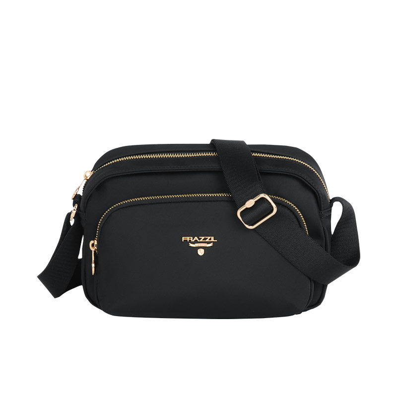 Frazzil/法姿休闲斜挎包包女新款尼龙单肩小包帆布百搭轻便妈妈包,淘宝优惠券,粉丝福利购,淘宝优惠卷
