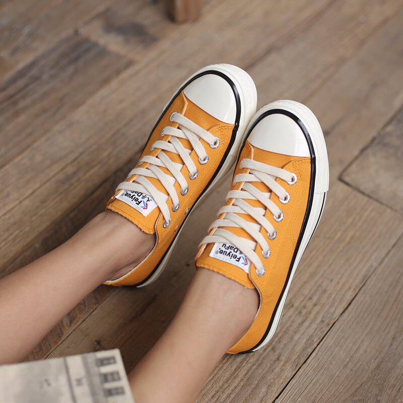 feiyue /飞跃新款春季街头流行女鞋 鼎蜀运动户外帆布鞋