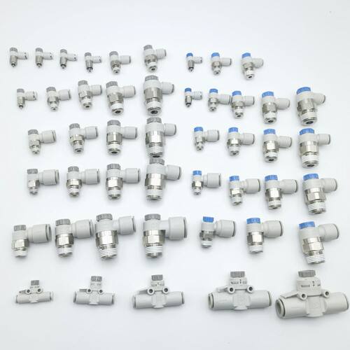 调速AS1201F控制2201F节流阀M5-04气缸01-06SA/02/08/10/3201/03 - 图3