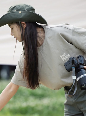 韩版潮牌西部牛仔帽子女夏季户外