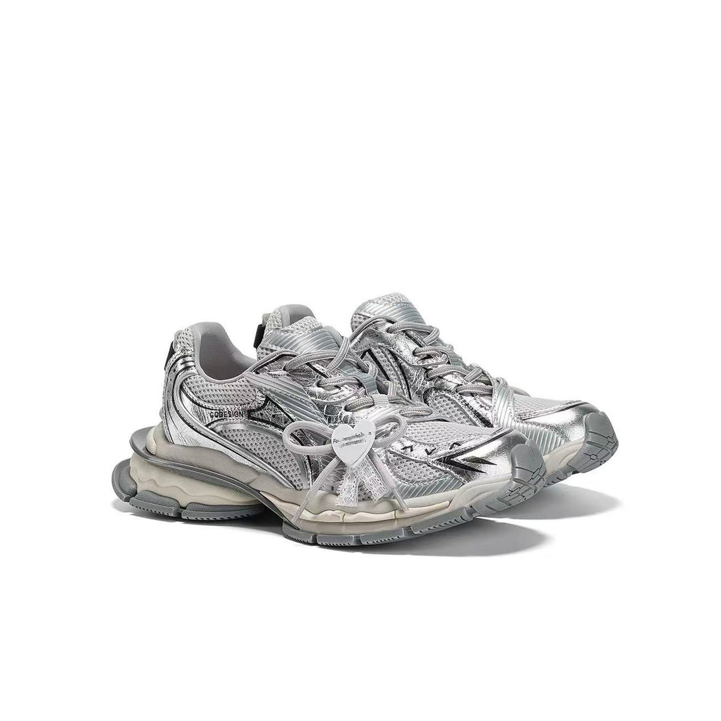 林允同款增高厚底机甲风老爹鞋女休闲运动鞋拼色户外个性百搭潮鞋,淘宝优惠券,粉丝福利购,淘宝优惠卷