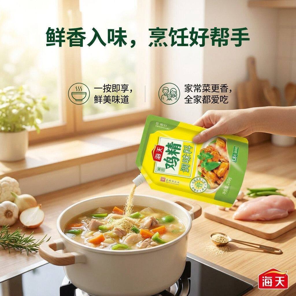 海天精选鸡精200g*2袋