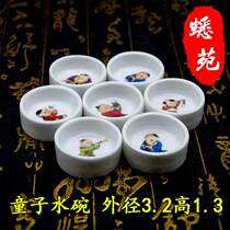 Colour Flowers Childlike Water Spittoon Crickets Water Bowls Crickets Water Glass Sink Feed Water Implements Crickets Utensils Supplies