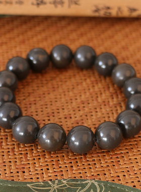 正品玄黄泗滨砭石手链保健功能