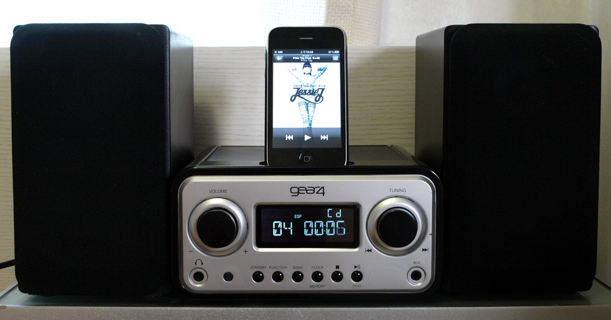 原装正品 GEAR4 苹果IPHONE IPOD  CD FM HIFI 组合音响 PG436 - 图2