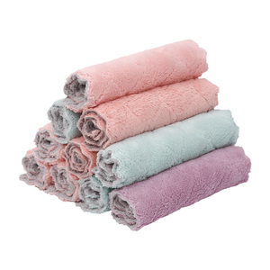 【10条装】不沾油不掉毛双面抹布