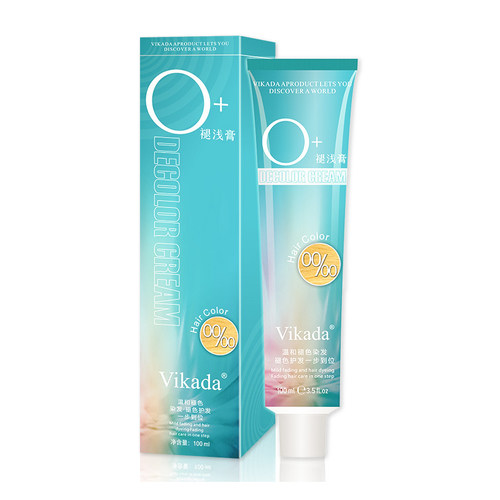 VIKADA漂发剂漂发膏褪色剂膏男女士漂粉毛白剂自己在家染发白金色 - 图3