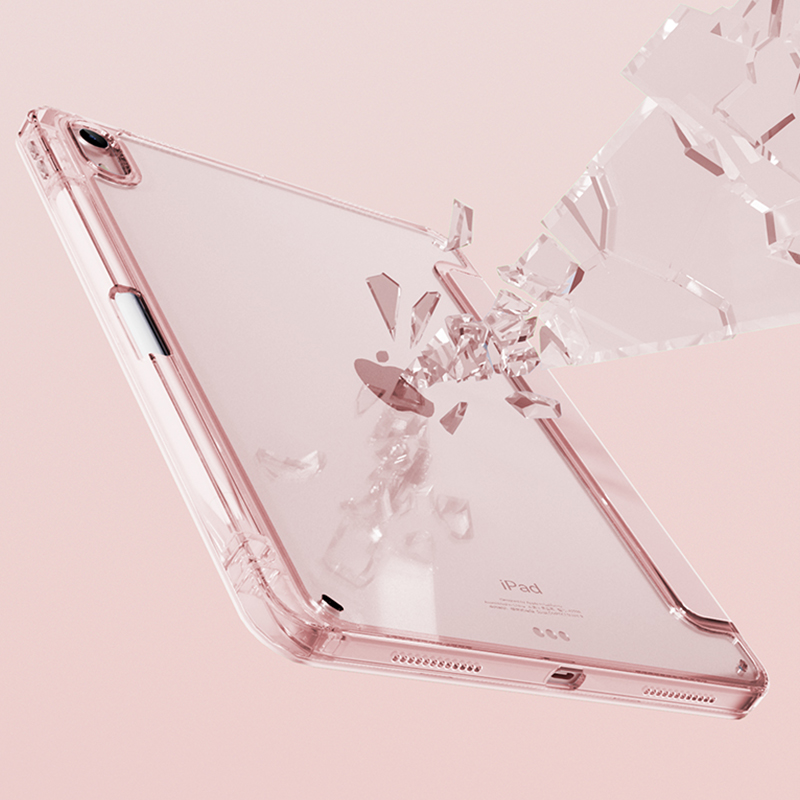 2024款ipadpro保护壳透明air6保护套Y折ari5适用苹果11寸8平板10防弯9第九代2021超薄3y带笔槽mini7全包三加y - 图1