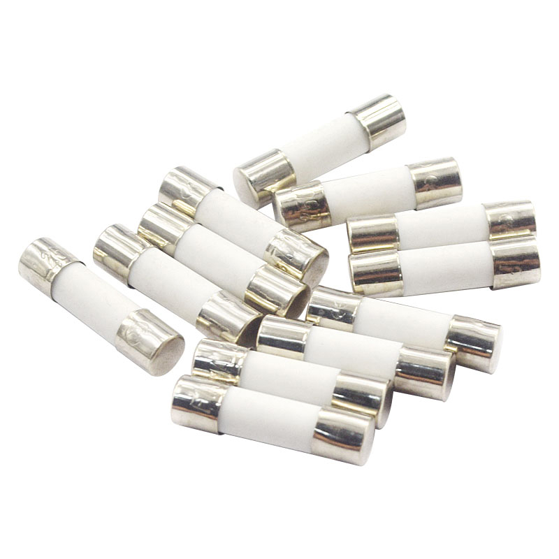 陶瓷保险丝管5x20mm250V熔断器保险管式万用表1A2A3A6A10A15A30安 - 图0