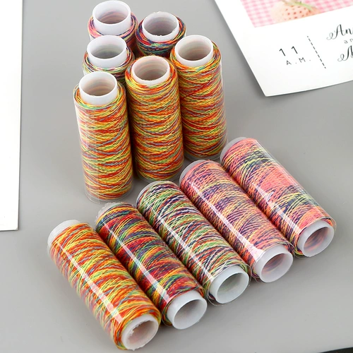 402 Радужная линия цветовой вышив