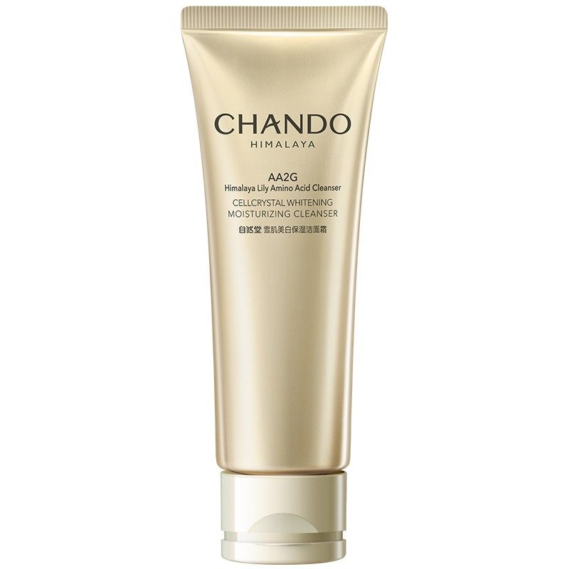 自然堂雪肌美白清洁氨基酸官洗面奶 自然堂朵纯洁面