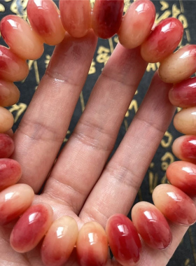 满血骆驼骨算盘珠手串手链男女