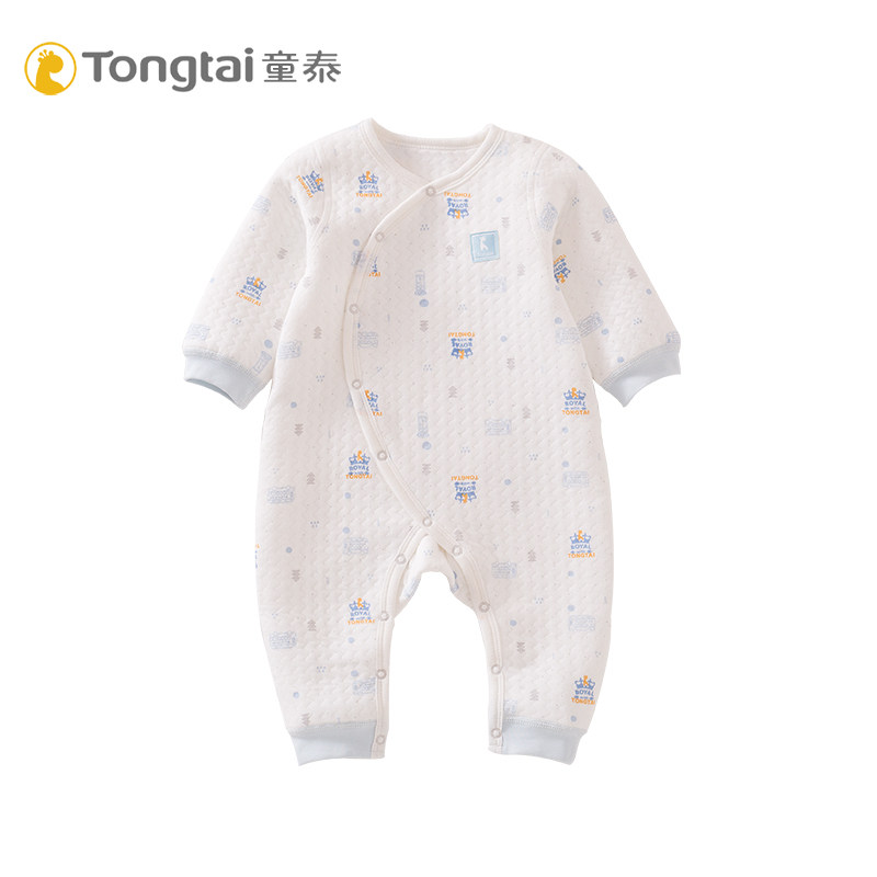 童泰春秋新生儿哈衣爬服 浅草母婴连身衣/爬服/哈衣