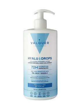 Valquer身体乳72h玻尿酸润肤露橙香香草款草莓与乳木果款椰子棉花