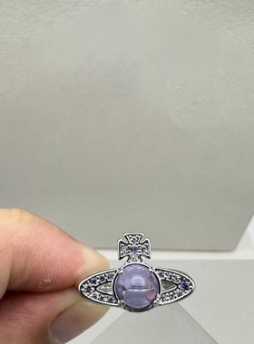 西家土星转运珠可转动戒指