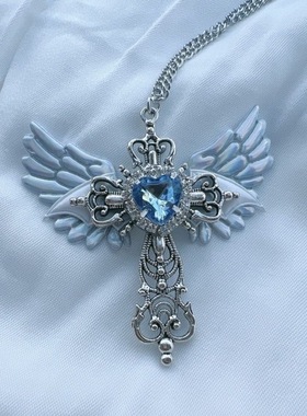 合金锁骨链亚文化暗黑哥特项链