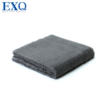 Korea EXQ grey long suede ultra-slim wiping car towel polished down wax interior multipurpose new pint listing push deposit