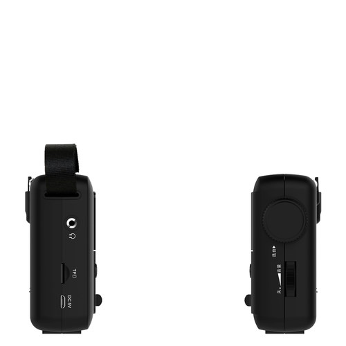 熊猫 T-04 数字显示TF卡FM调频AM调幅两波段便携锂电池收音机新品 - 图2