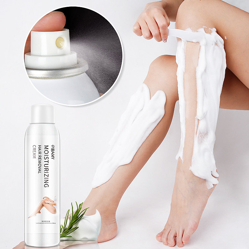 喷雾慕斯泡沫全身腋下私处去脱毛膏 银惠化妆品脱毛膏