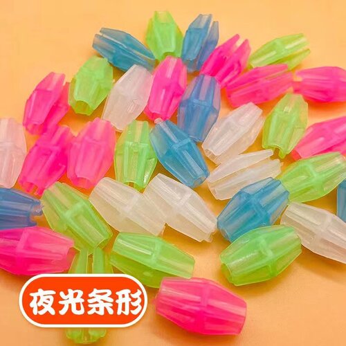 自行车装饰彩珠圆形儿童单车独轮山地车童车钢丝辐条装饰夜光彩珠 - 图3