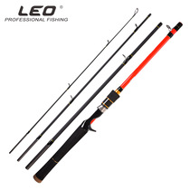 New product 8927874 LEO Leo Four knots of carbon road Apole high carbon thunder rod Bass Rod Super Short Systolic Bait
