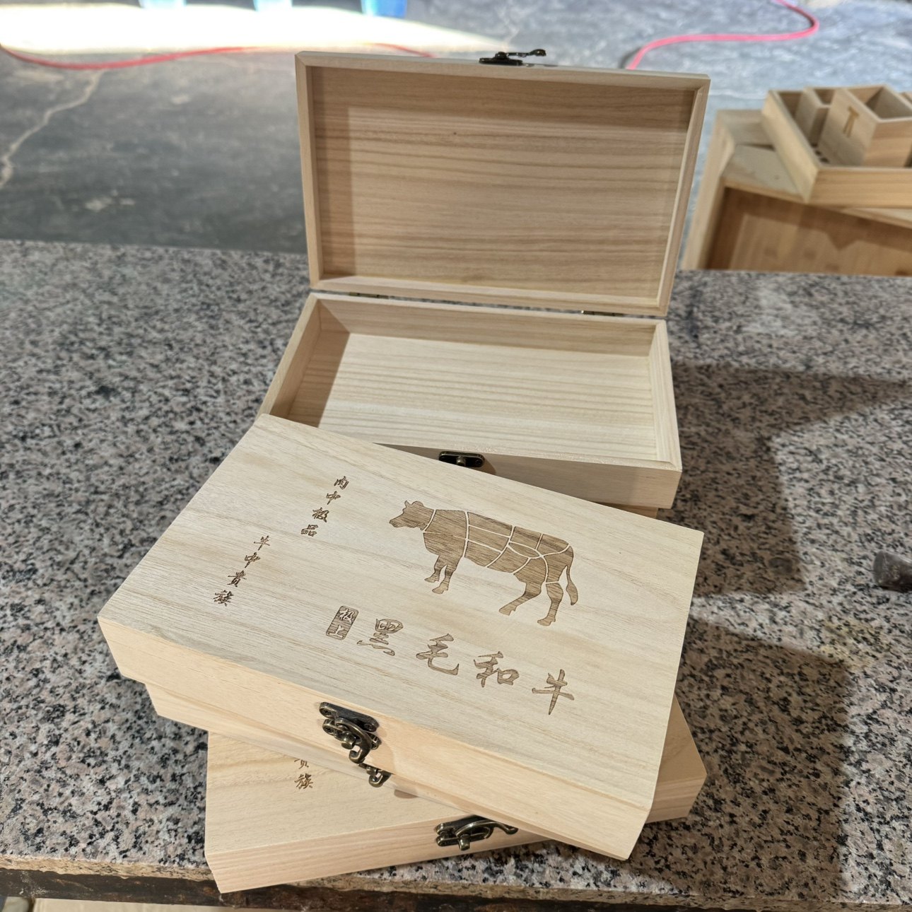 木盒定制长方形礼品盒子桐木天地盖牛羊肉卷打包装盒扣翻盖实木盒,淘宝优惠券,粉丝福利购,淘宝优惠卷