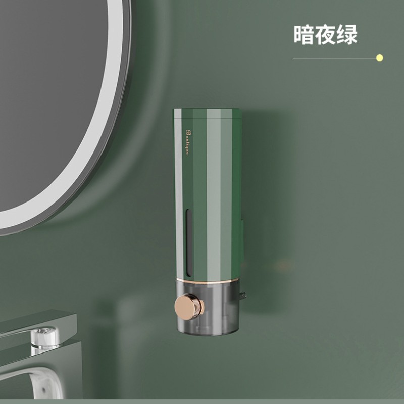 免打孔皂液器卫生间壁挂式洗手液盒按压宾馆洗发水沐浴露盒挂墙,淘宝优惠券,粉丝福利购,淘宝优惠卷