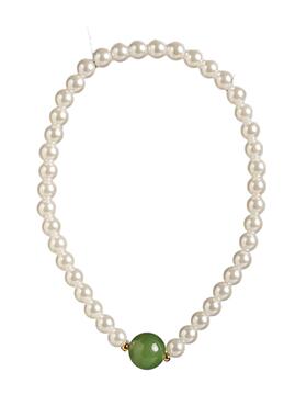 贝珠珍珠手串天然和田玉手链轻奢新中式高级厂家货源直播现货