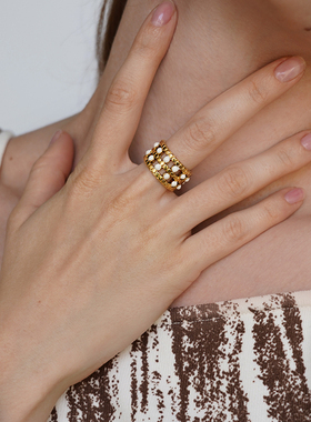 MODERNMUSEUM原创设计珐琅戒指