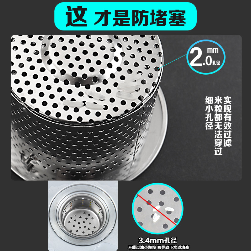 水槽垃圾过滤网厨房洗菜盆堵水盖下水口防堵隔渣过滤器洗碗盆滤网,淘宝优惠券,粉丝福利购,淘宝优惠卷