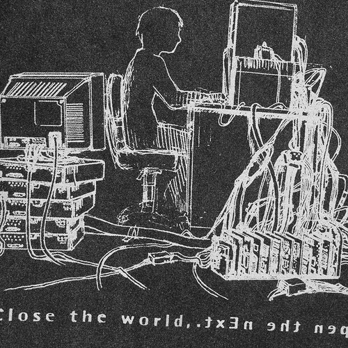 玲音 Serial Experiments Lain 短袖T恤纯棉水洗休闲长袖T-Shirt - 图2