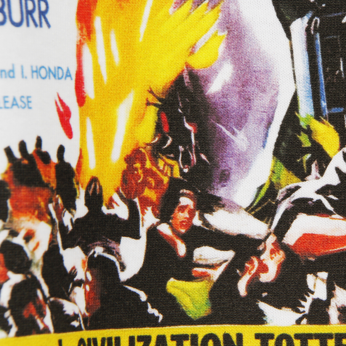 Godzilla T恤哥斯拉怪兽电影纯棉休闲短袖本多猪四郎 TShirt_虎窝淘