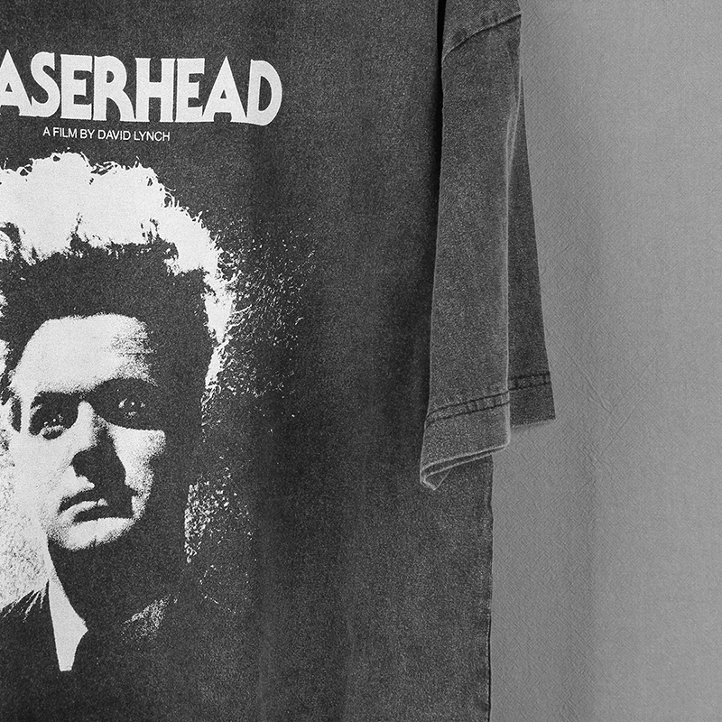 橡皮头Eraserhead T恤怪头人大卫林奇David Lynch长袖短袖T-Shirt - 图0