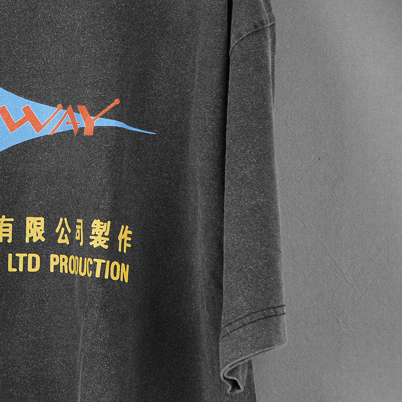 银河映像 T恤 香港电影嘉禾邵氏杜琪峰枪火水洗长袖短袖 T-Shirt - 图0