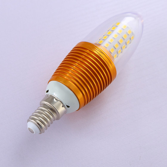 LED Juxiang small screw mouth crystal candle light bulb