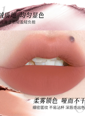 ROZO绒绒雾感唇泥唇釉口红女官方旗舰店正品哑光2026新款唇彩