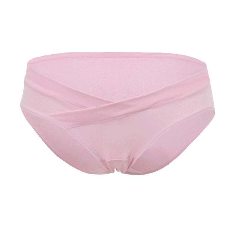 2条装孕妇低腰内裤纯棉透气裤头交叉托腹短裤大码怀孕期产后通用,淘宝优惠券,粉丝福利购,淘宝优惠卷