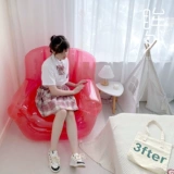 Прозрачный надувной диван для кемпинга, система хранения для контуринга, плюшевая игрушка, надувная кукла, детский кушон