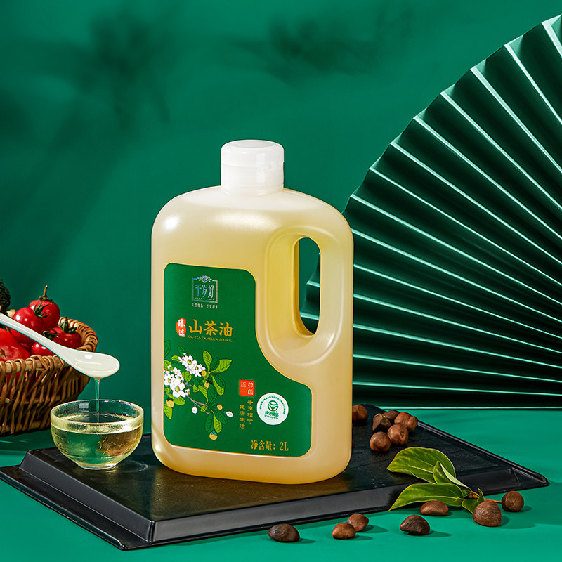 千岁好山茶油2L礼袋油茶籽油山茶籽油压榨绿色食品食用油送礼团购,淘宝优惠券,粉丝福利购,淘宝优惠卷