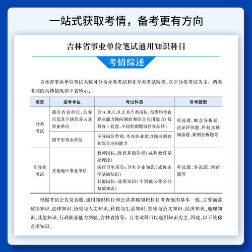 中公吉林事业编考试2026年吉林省事业单位用书通用知识教材历年真题试卷公共基础知识公基刷题库省直吉林市编制 - 图1