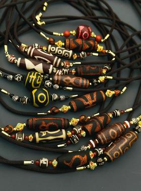 2025新款本命年复古藏式天珠项链