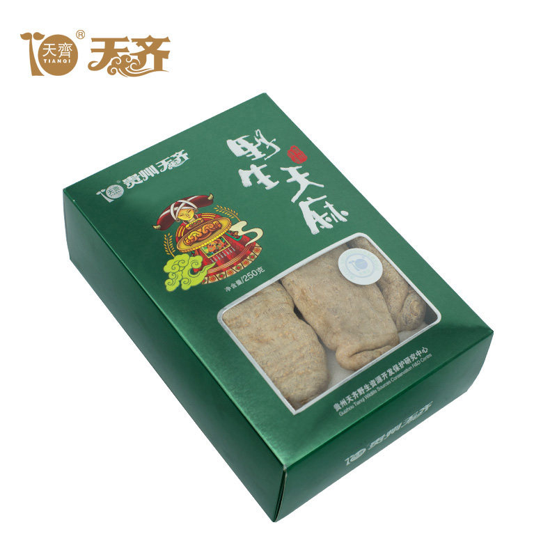 天齐贵州野生天麻250g贵州特产礼盒 天齐集团天麻