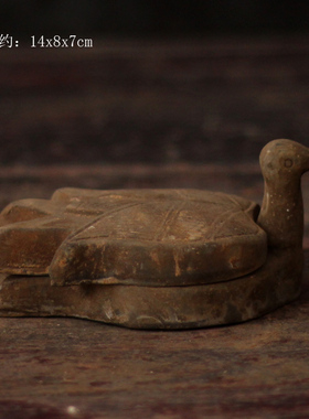 陶砚台中式客厅书房纯手工彩绘