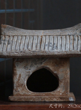 仿古建筑古代陶房子定制老房子