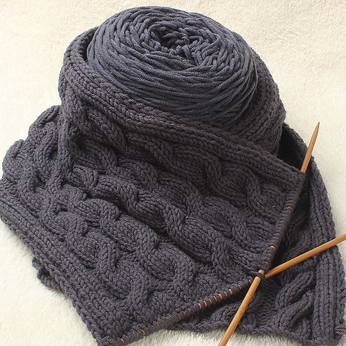 Шарф ручной работы, плетеный набор материалов для влюбленных, клубок пряжи, «сделай сам»